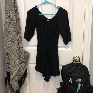 black romper